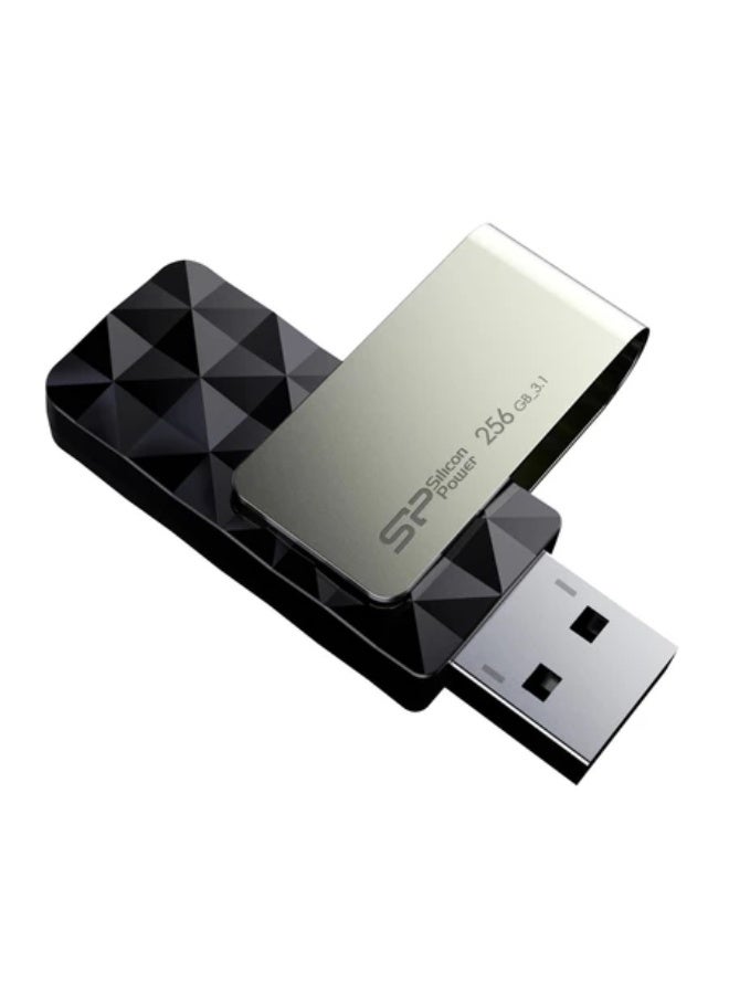 سيليكون باور محرك أقراص فلاش USB من نوع Silicon Power Blaze B30 من الجيل الأول، يدعم أحجام 3.2/3.0/3.1 بوصة، بسعة 256 جيجابايت. - Image 1